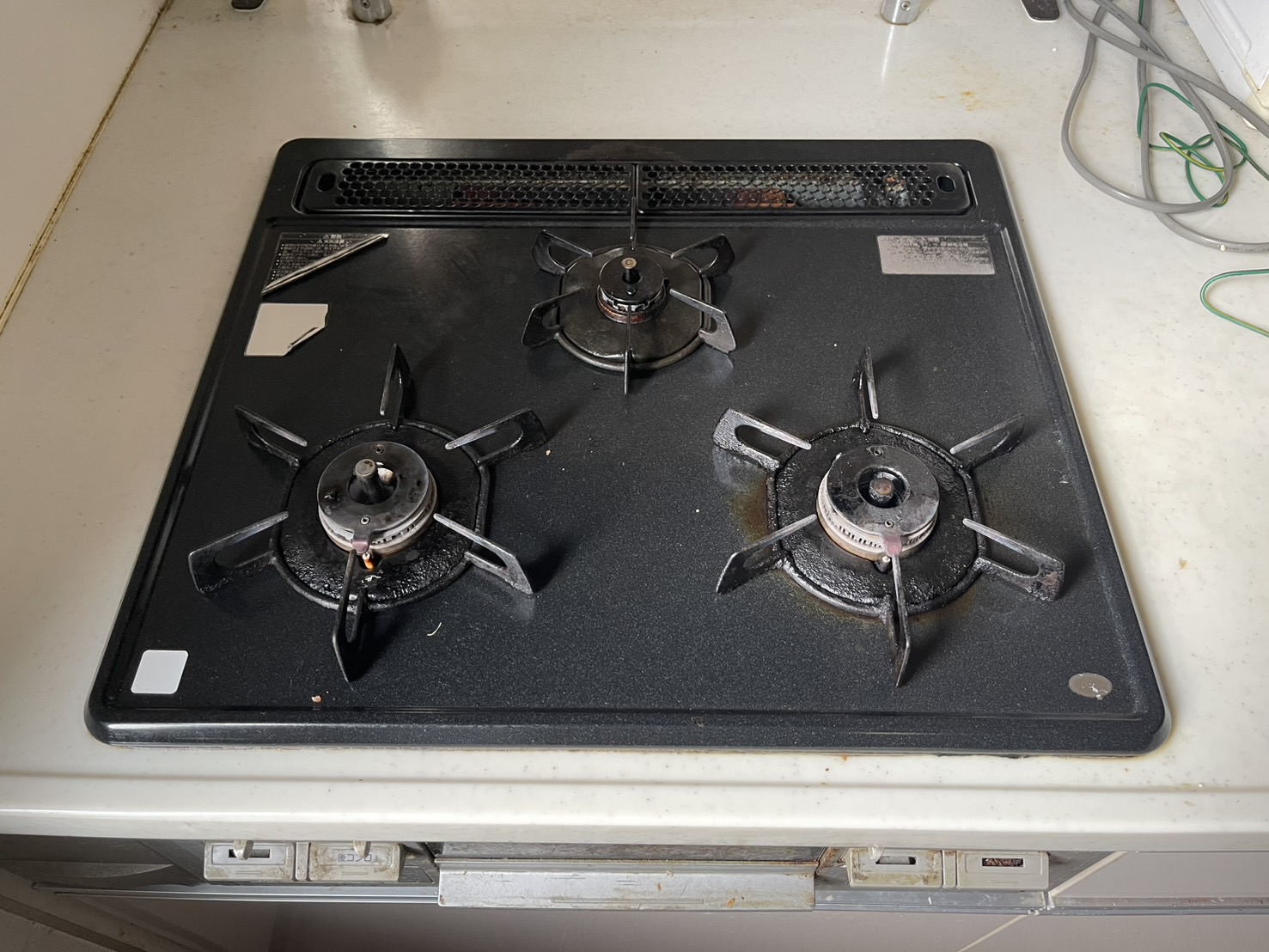 コンロ Before 上部